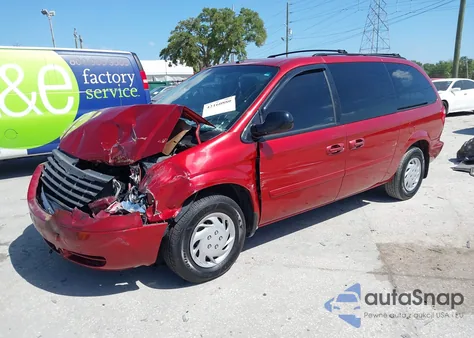 2006 Chrysler Town & Country Lx z USA, uszkodzony, nr VIN 2A4GP44R36R897172